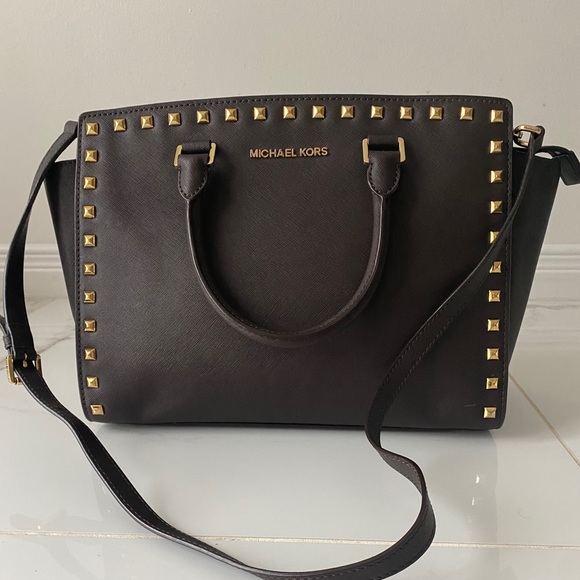 Michael Kors Selma Studded tote Bag - Picture 2 of 13